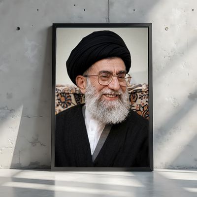 قاب رهبر شهید انقلاب آیت الله خامـنه ای