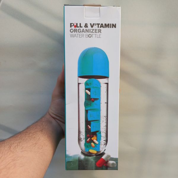 بطری مدل جا قرصی دار