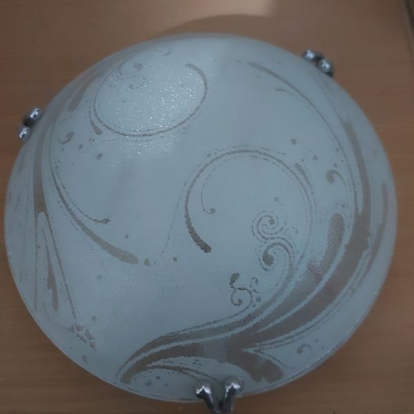 سقفی تک لامپ فلز و شیشه