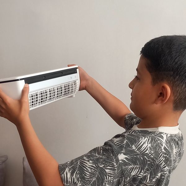 کولر مه‌پاش پرتاب باد قوی مدل E868 با باتری 6000 میلی‌آمپر (نسخه تست‌شده پلاشاپ) ✅