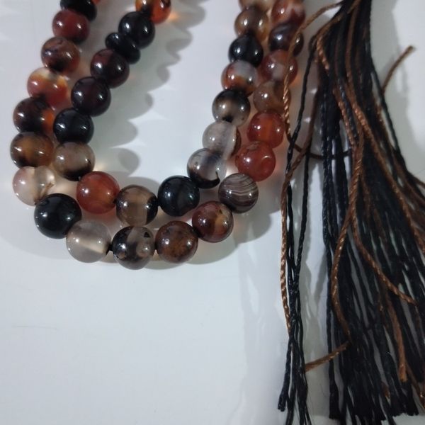 تسبیح tasbih عقیق سلیمانی 101 دانه