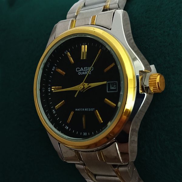 ساعت کاسیو کد (w2504s) نقره ای طلایی