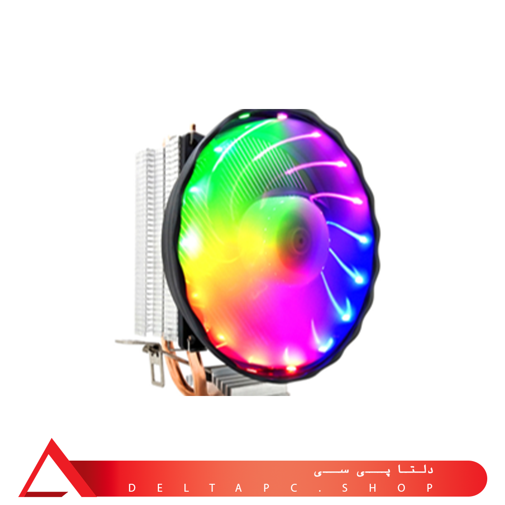 خنک کننده پردازنده (فن سی پی یو ) سوکت  LGA 1700  مدل  coolmoon X200 RGB سایز 12 سانتی