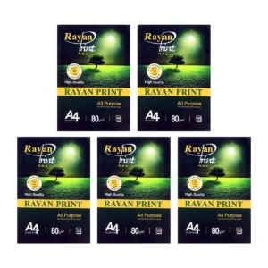 کاغذ سایز A5 مدل وکیوم برند Rayan Print