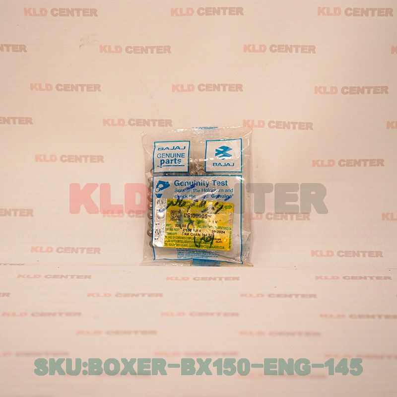 زنجیر تایم فابریک اصلی موتور باکسر مناسب برای BX150cc برند باجاج