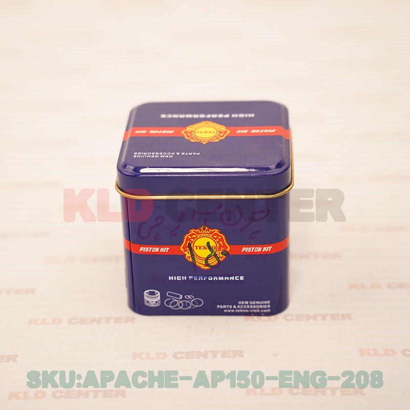 ست کامل رینگ پیستون فابریک شرکتی موتور آپاچی مناسب AP150cc برند تکنو