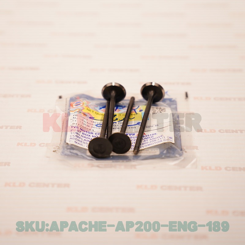 سوپاپ فابریک اصلی موتور آپاچی مناسب AP200cc برند تی وی اس