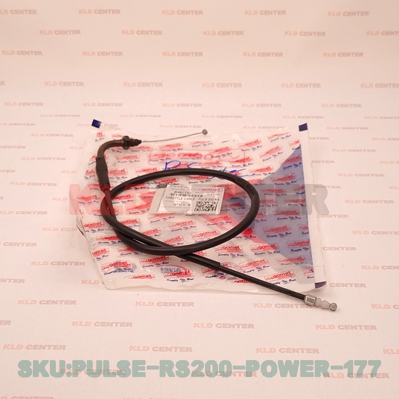 سیم گاز فابریک شرکتی موتور پالس مناسب RS200cc برند گومت هندی(غیراصل با کیفیت)