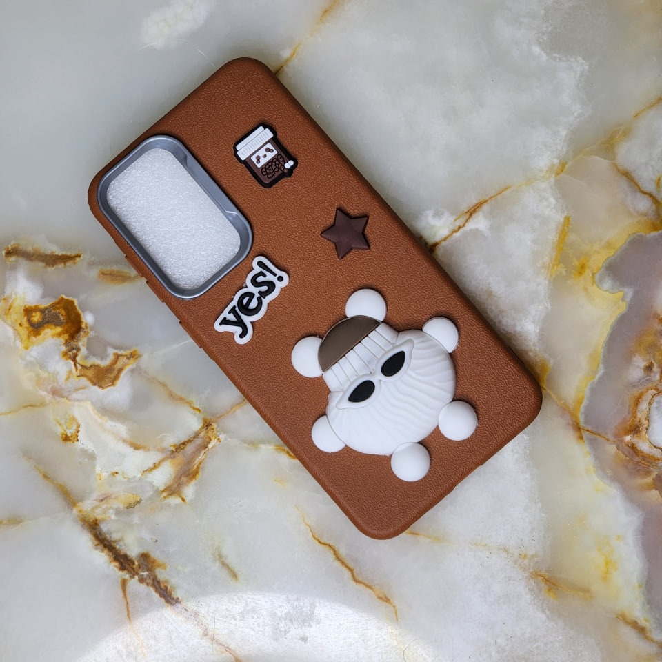 قاب چرمی ژله ای Leather سامسونگ Galaxy A36 طرح دار