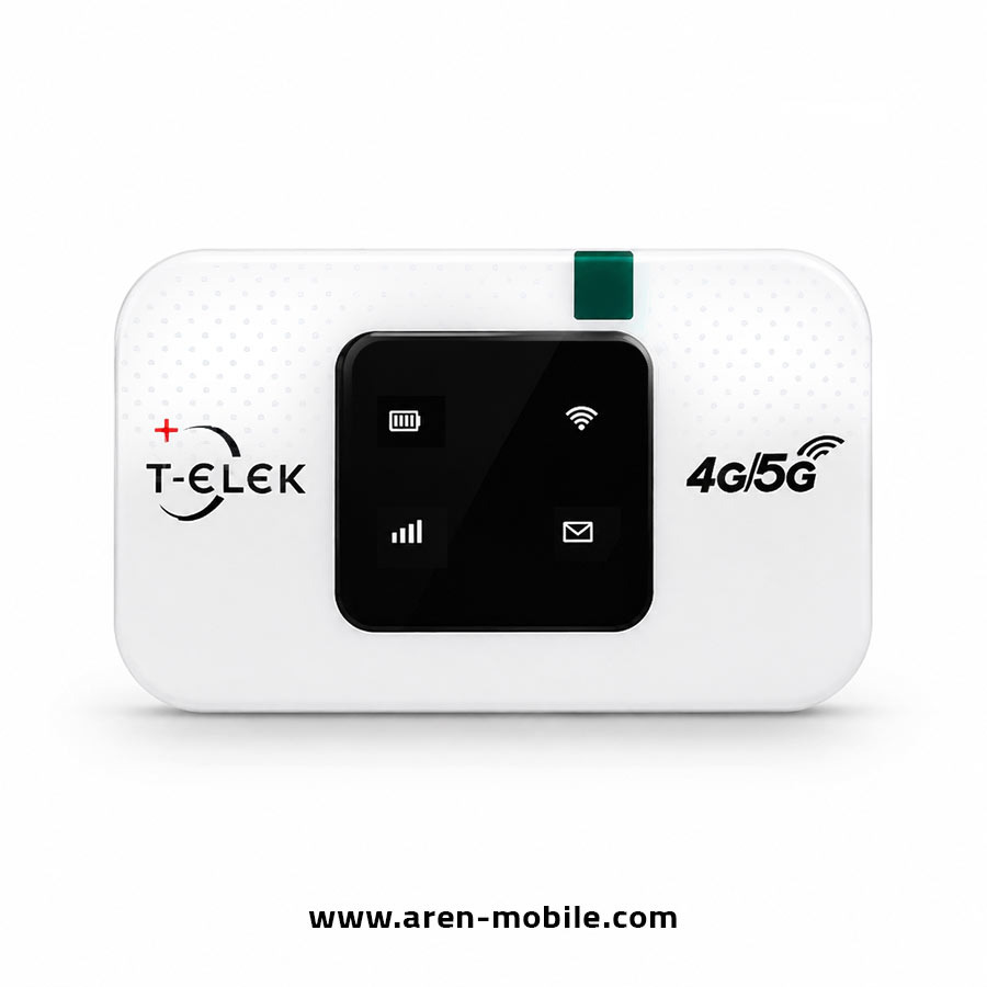 مودم جیبی تی‌الک 5G/4G همراه T-ELEK مدل TM3-E بدون نمایشگر و با رجیستر