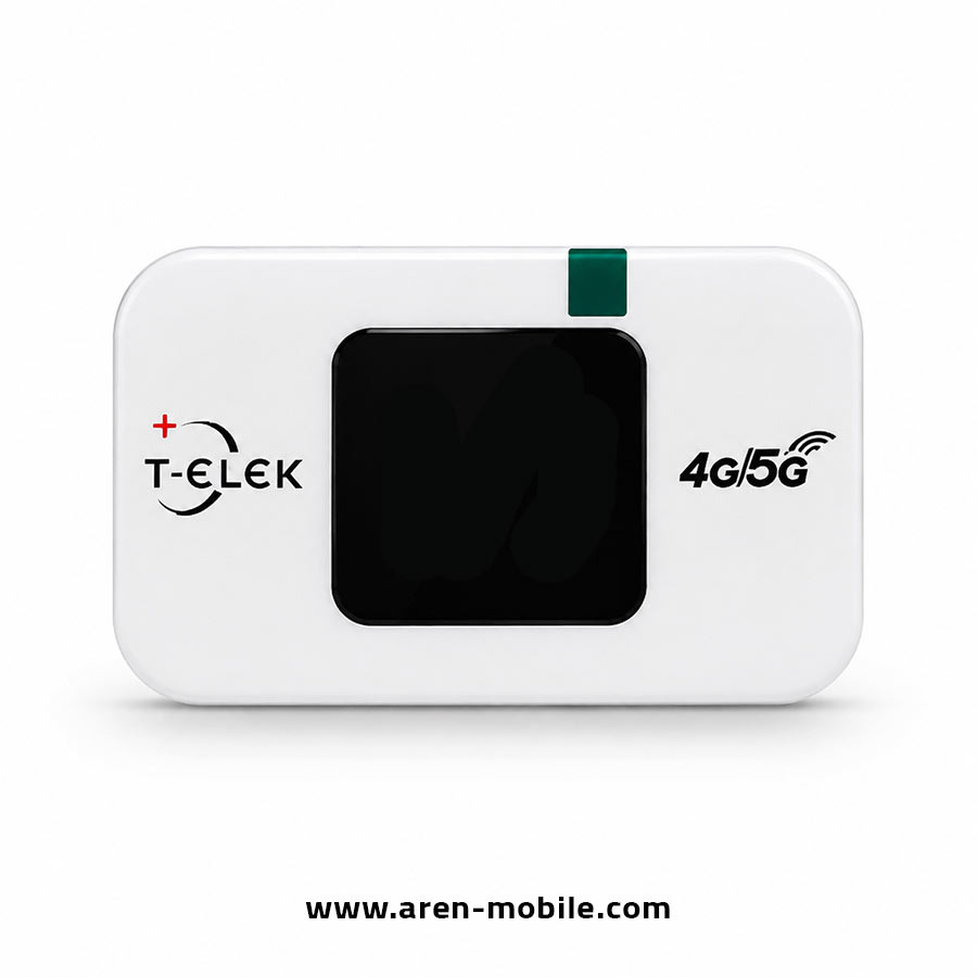 مودم 5G/4G همراه T-ELEK مدل TM3-E با نمایشگر و رجیستر