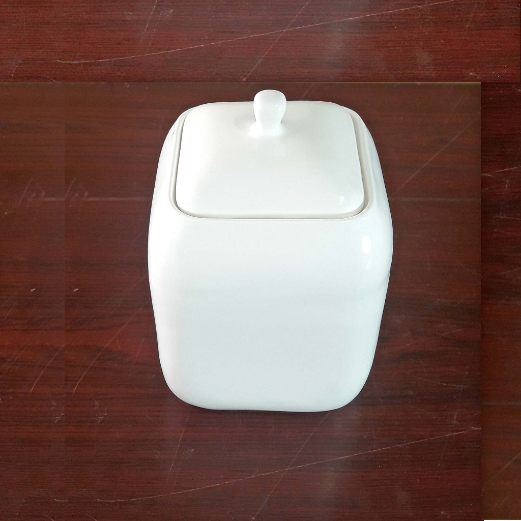 بانکه سرامیکی بزرگ طرح مربعی درجه دو