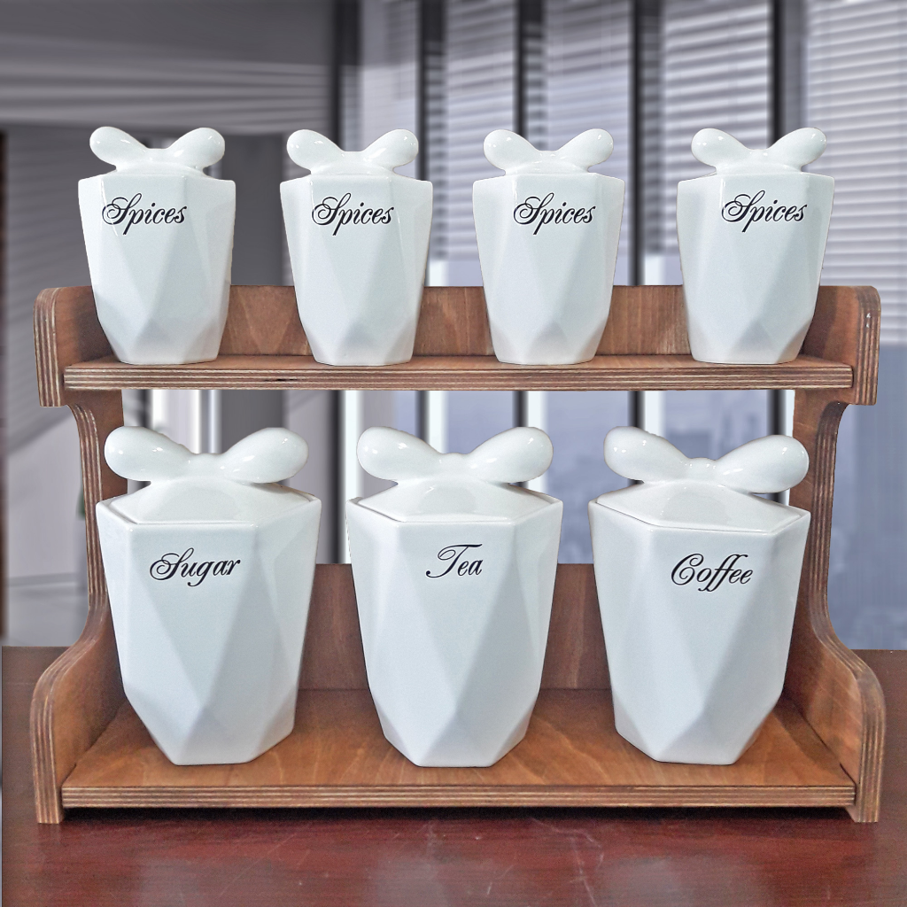 پاسماوری طرح پاپیونی مجموعه 7 عددی با استند چوبی