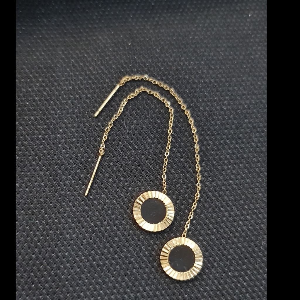 گوشواره بخیه بولگاری استیل