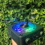 اسپیکر بلوتوثی گرامافون لومنا مدل کریسمس