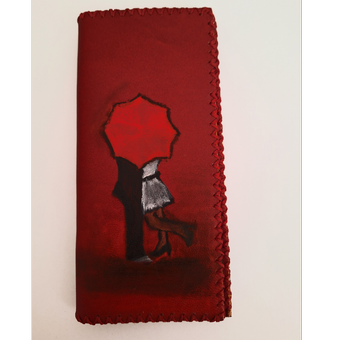 کیف پول زنانه طرح ونیز