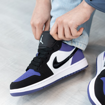 کتونی Jordan 1 Low Purple - نایک جردن وان لو پرپل