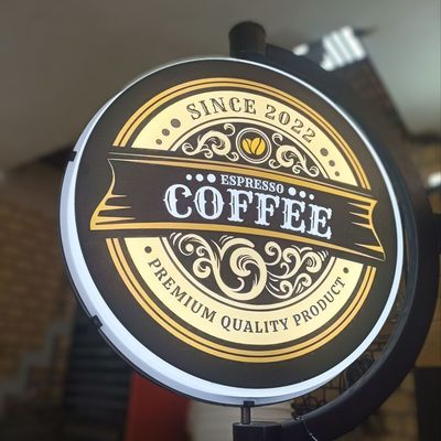 لایت باکس گردان کافه D5