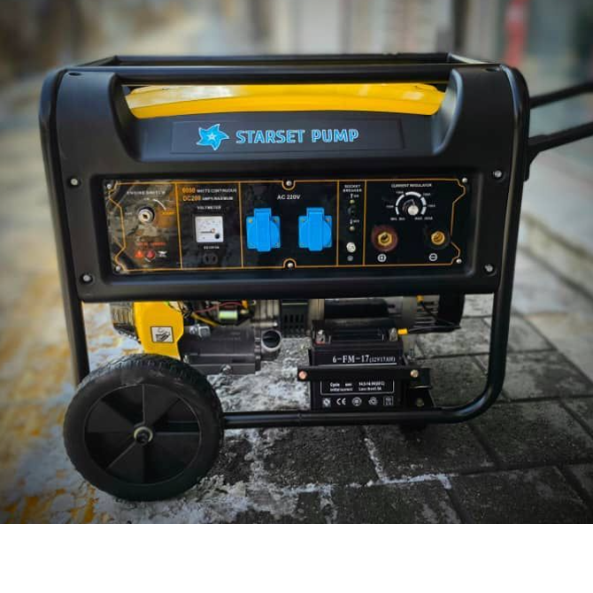 موتور برق استارست مدل 7000 با خروجی دستگاه جوش