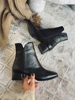 نیم بوت کلاسیک چرمی