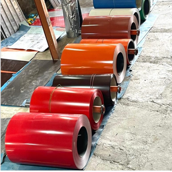 ورق رنگی گالوانیزه طرح سفال ذوزنقه سینوسی،پانل 1 متری