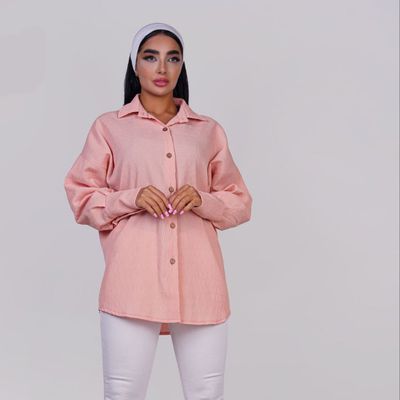 شومیز آستین سه دکمه قواره دار