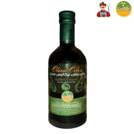 روغن زیتون ارگانیک (فرا بکر) نیکاتیس 500 میلی لیتر