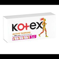 تامپون کوتکس مدل SUPER بسته 16 عددی