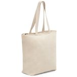 ساک کتانی - متقالی ضخیم و کفی دار و زیپ دار مستحکم LUX