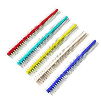 پین هدر 40*2 نری صاف 2.54mm آبی