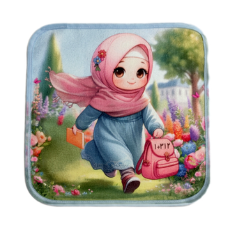 حوله دستی کودک طرح 006 سایز 30x30 سانتی متر