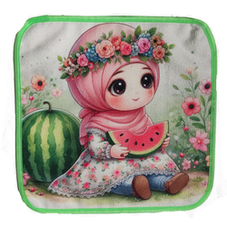 حوله دستی کودک طرح 009 سایز 30x30 سانتی متر