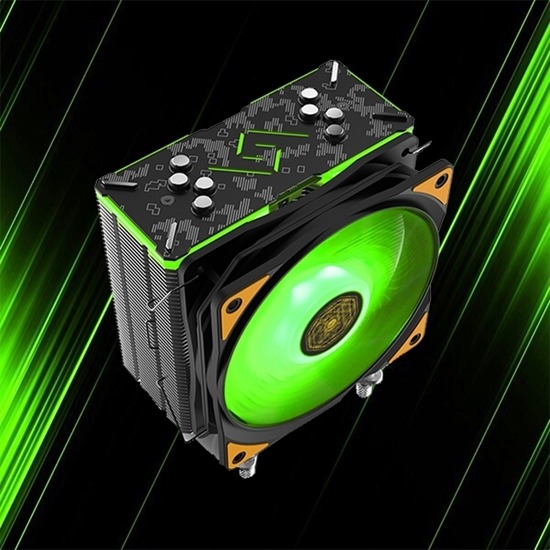 خنک کننده پردازنده گیم دیاس مدل CHIONE E4-420 WHGAMDIAS CHIONE E4-420 WH CPU Fan