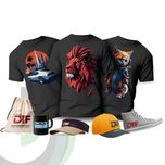 برچسب حرارتی تی شرت و لباس موآبی