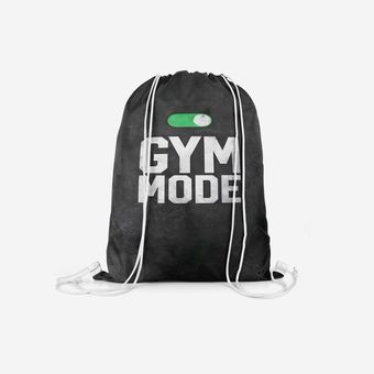 کوله طرح gym mood مشکی