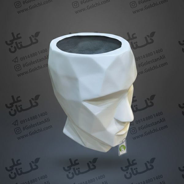گلدان رخ اوریگامی فایبرگلاس بزرگ