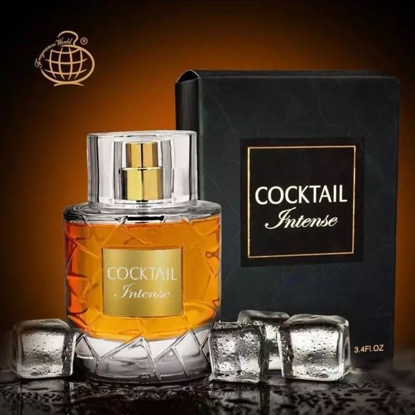 ادکلن زنانه کوکتل اینتنس فرگرانس ورد حجم 100 میلی لیتر Cocktail Intense Fragrance World