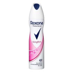 اسپری ضد تعریق زنانه رکسونا بیوریتم Rexona biorythm 48h حجم 200 میل