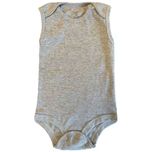 بادی بدون آستین نوزادی آرم پوش مدل یقه باز شونده