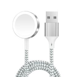 کابل شارژ مغناطیسی گرین لاین مدل magnetic charging مناسب برای اپل واچ