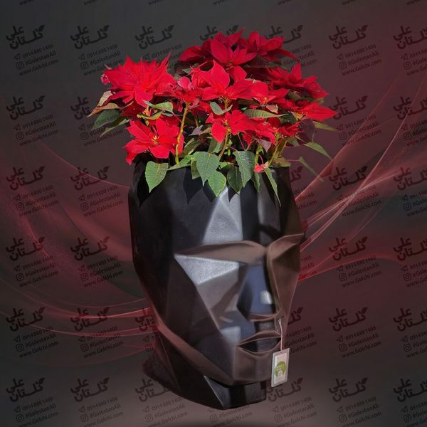 گلدان رخ اوریگامی فایبرگلاس بزرگ