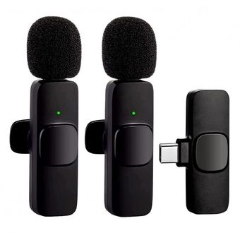 میکروفون یقه ای بیسیم مدل K9 dual دو کاربر