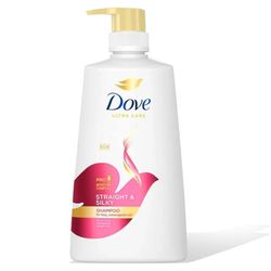 شامپو داو مراقبت قوی موهای فر و وز مدل Ultra Care Straight & Silky حجم 680 میل