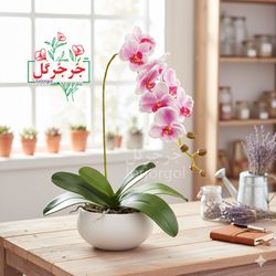 شاخه ارکیده فومی