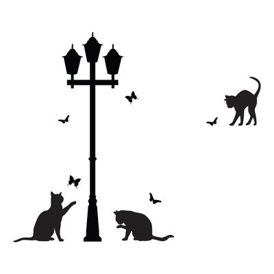 استیکر سالسو طرح Cats Pley