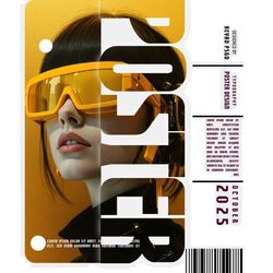 برچسب حرارتی DTF طرح پوستر جوانان