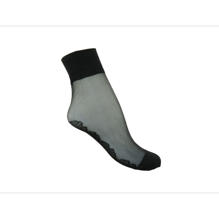 جوراب پارازین شیشه ای کفه دار مشکی