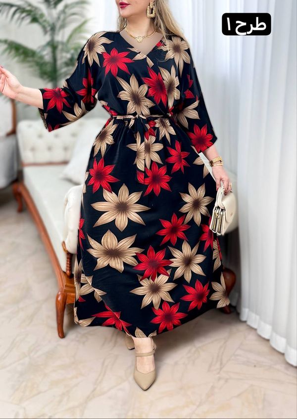 پیراهن فلور نینا 2758