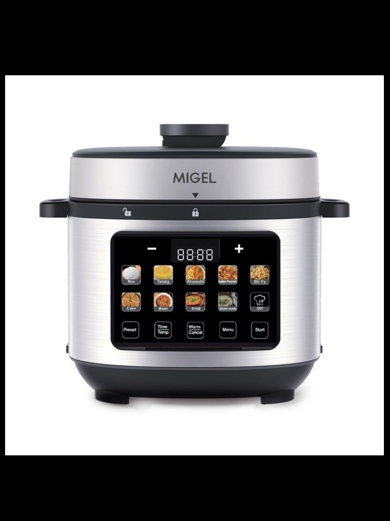 زودپز GPC610 MIGELCHINA- قیمت ویژه فروش در تهران و شهرستانها ( با گارانتی طلائی 5 ساله سنجه کیش )