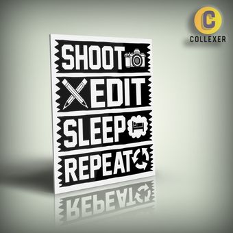 تابلو شاسی طرح عکاس (Photographer) در سایزبندی متنوع - کد 01